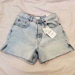 Zara High Waist Cut-off Shorts